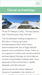 Mobile Screenshot of glacialarchaeology.com